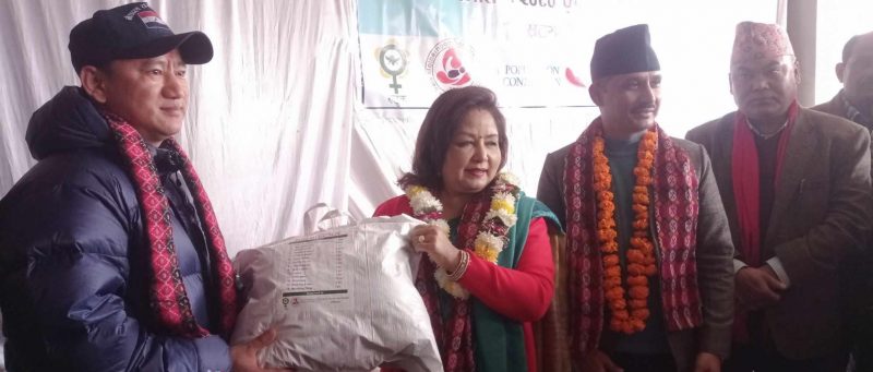 नेपाली काँग्रेसकी नेतृ