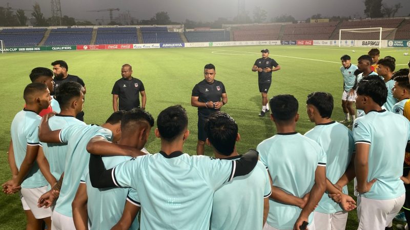 एएफसी यु–२३ एसियन कप छनोटमा नेपाल र ताजकिस्तान भिड्दै