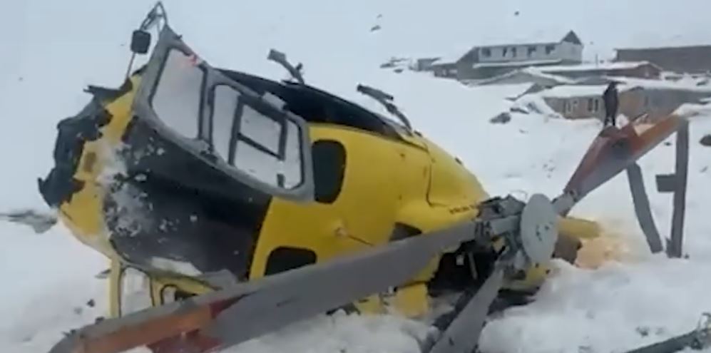 Heli accident
