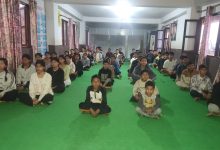 विद्यार्थीलाई उत्प्रेरणाका लागि योग शिविर सञ्चालन