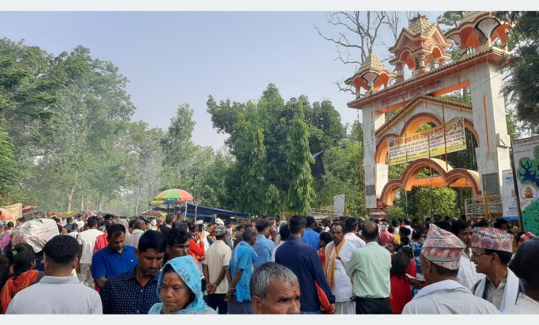प्रसिद्ध धार्मिक स्थल बेहडाबाबामा गङ्गादशहरा मेला सुरु