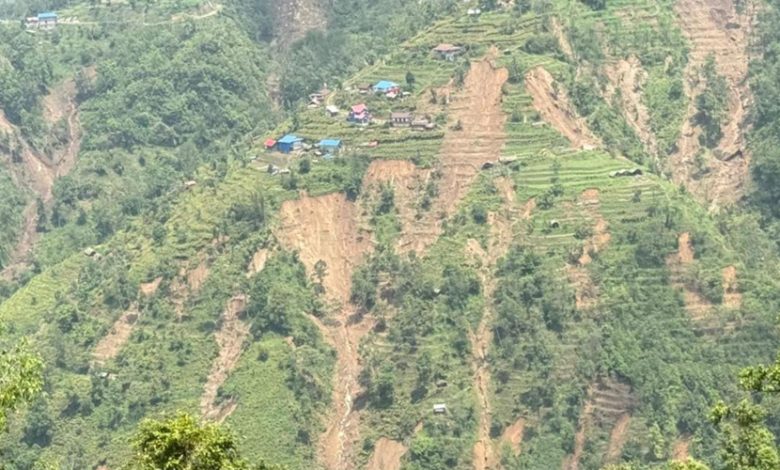 च्याङथापूका २६ घर उच्च जोखिममा
